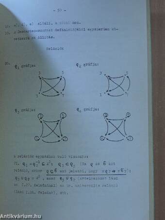 Matematikai alapismeretek feladatgyűjtemény