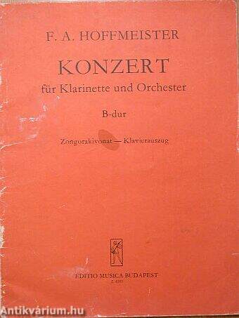 Konzert für Klarinette und Orchester