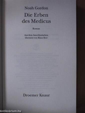 Die Erben des Medicus