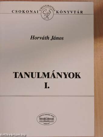 Tanulmányok I-II.