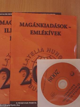 Magyar posta- és illetékbélyeg katalógus 2008 - CD-vel