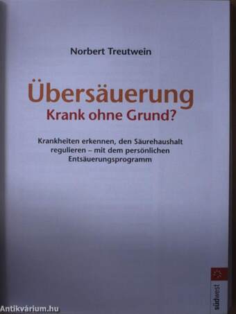 Übersäuerung