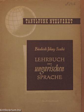 Lehrbuch der ungarischen Sprache