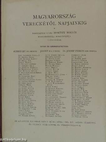 Magyarország történelme, földje, népe, élete, gazdasága, irodalma, művészete Vereckétől napjainkig III. (töredék) (rossz állapotú)