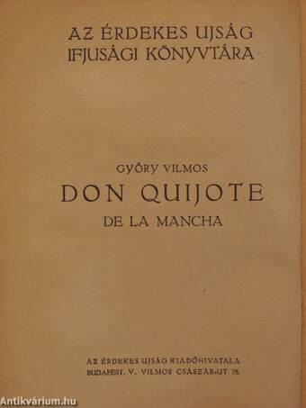 Don Quijote de la Mancha