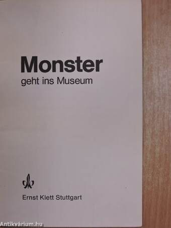 Monster geht ins Museum