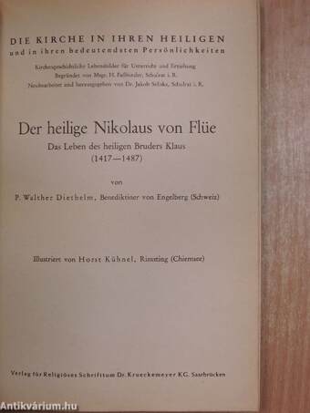 Der heilige Nikolaus von Flüe