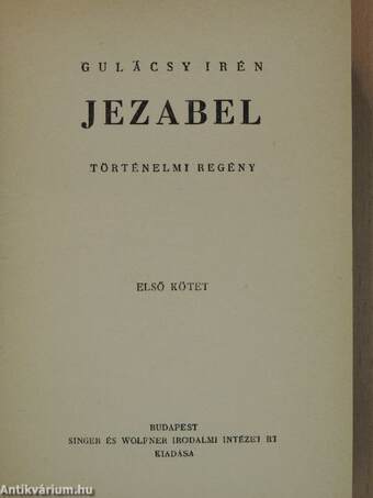 Jezabel I-II.