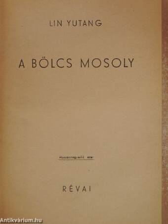 A bölcs mosoly