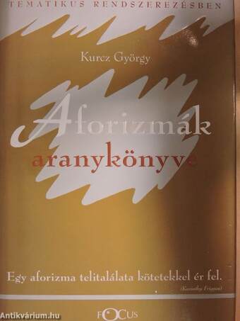 Aforizmák aranykönyve I-II.