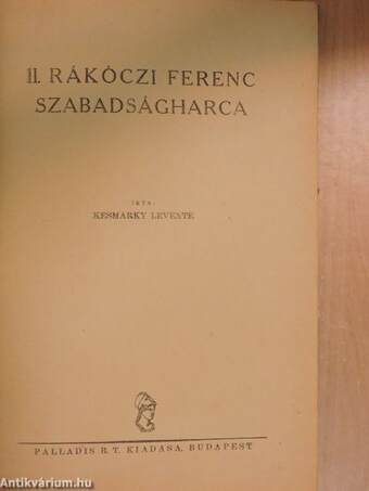 II. Rákóczi Ferencz szabadságharca