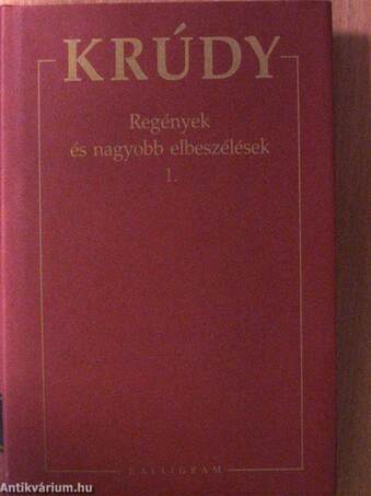 "22 kötet a Krúdy Gyula összegyűjtött művei sorozatból (nem teljes sorozat)"