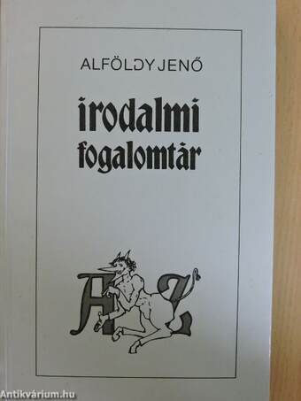 Irodalmi fogalomtár