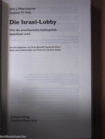 Die Israel-Lobby