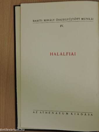 Halálfiai I-II.