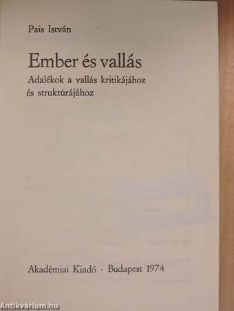 Ember és vallás