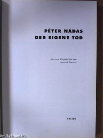 Der eigene Tod