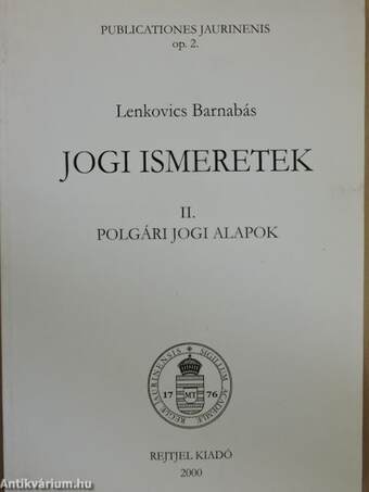 Jogi ismeretek II.