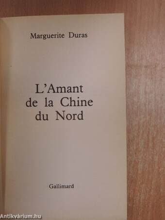 L'Amant de la Chine du Nord