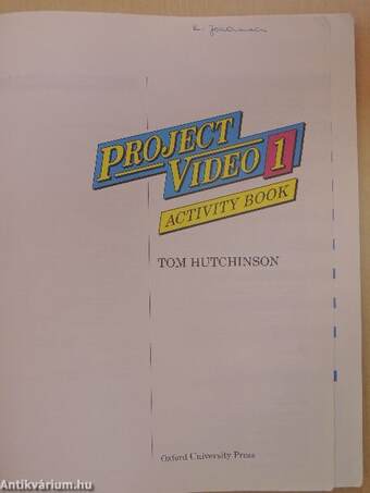 Project Video 1. - Activity Book