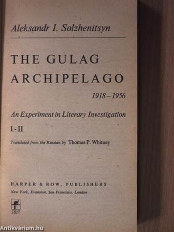 The Gulag Archipelago