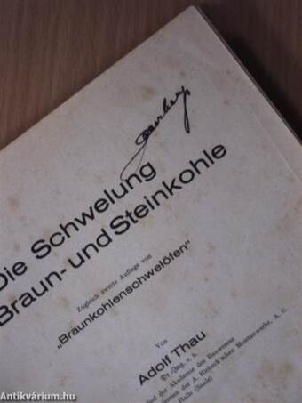 Die Schwelung von Braun- und Steinkohle