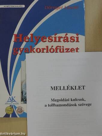 Helyesírási gyakorlófüzet 8. osztály