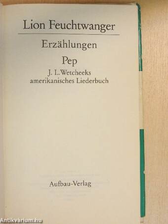 Erzählungen/Pep