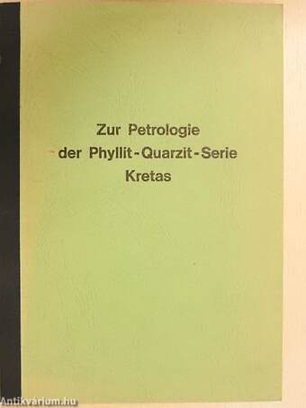 Zur Petrologie der Phyllit-Quarzit-Serie Kretas