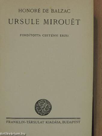 Ursule Mirouët