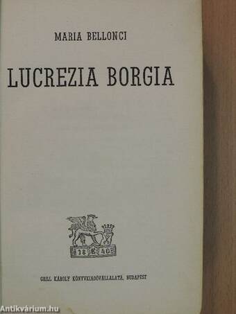 Lucrezia Borgia