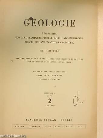 Geologie April 1957