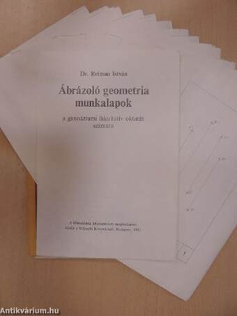 Ábrázoló geometria munkalapok