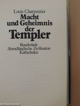 Macht und Geheimnis der Templer