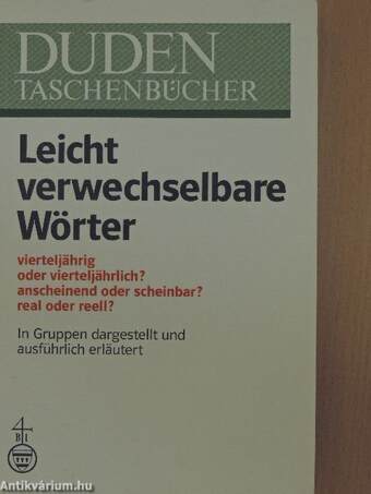 Leicht verwechselbare Wörter