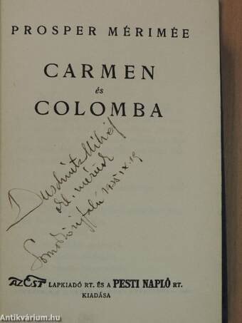 Carmen és Colomba