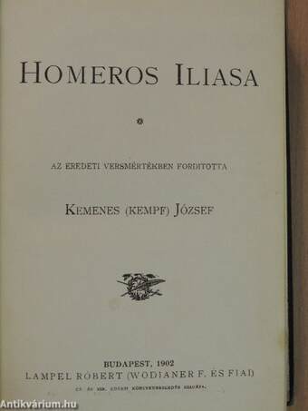 Homeros Iliasa