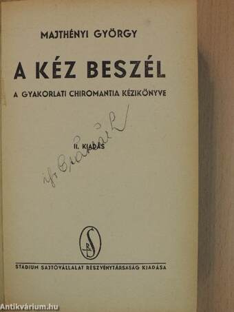 A kéz beszél