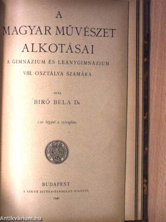 Művészeti alkotások II./A magyar művészet alkotásai