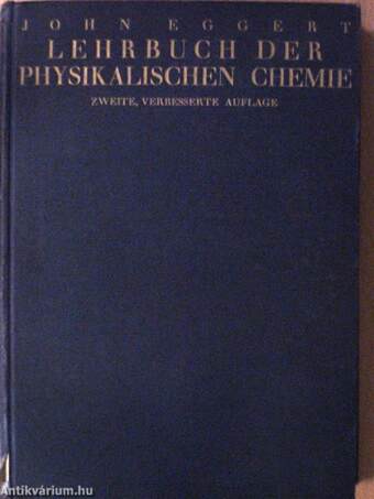 Lehrbuch der physikalischen Chemie