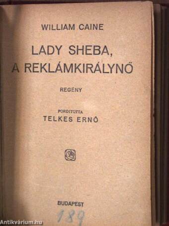 A bagdadi tolvajok/Lady Sheba, a reklámkirálynő