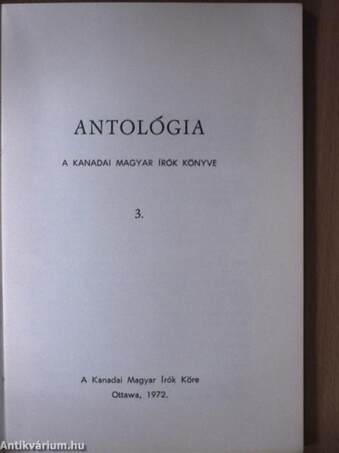 Antológia 3.