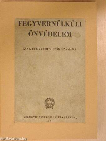 Fegyvernélküli önvédelem