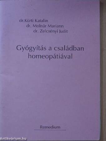 Gyógyítás a családban homeopátiával