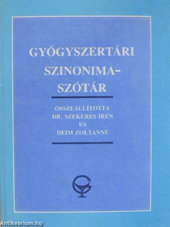 Gyógyszertári szinonimaszótár