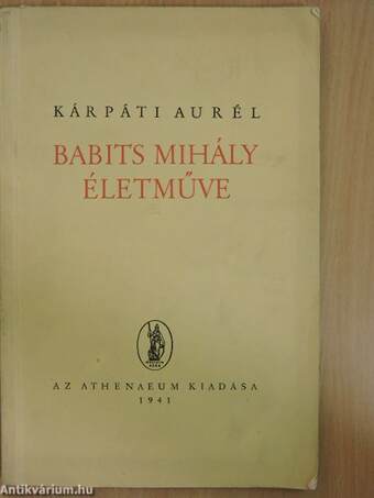 Babits Mihály életműve