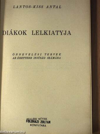 Diákok lelkiatyja