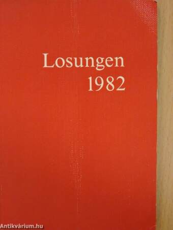 Losungen 1982