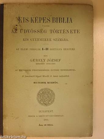 Kis képes biblia vagyis az üdvösség története