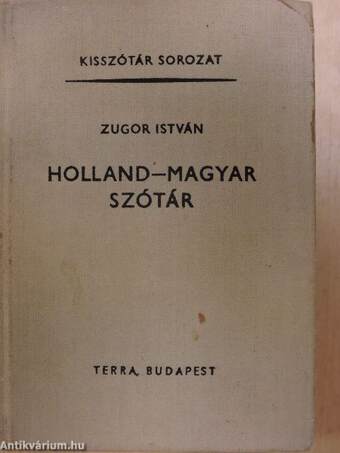 Holland-magyar szótár 